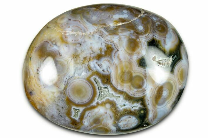 Polished Ocean Jasper Stone - Madagascar #329949